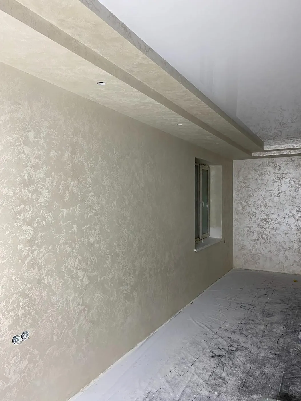 Finished venetian plaster by Glasgow Microcement (photo 24)