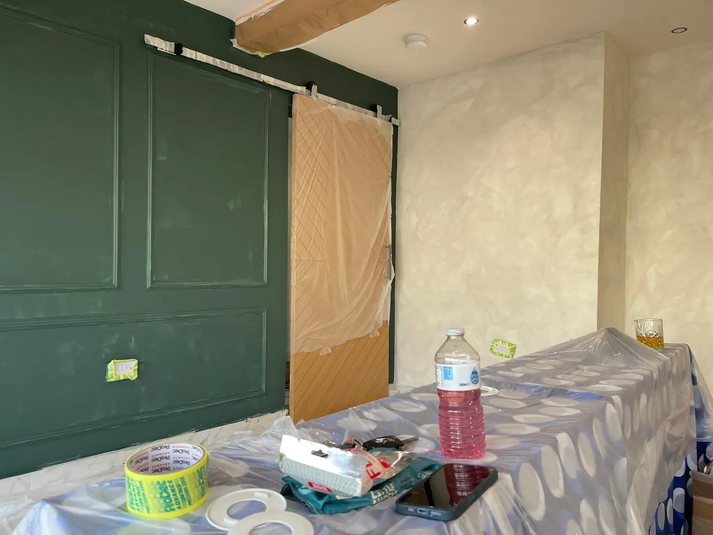 Finished limewash paint by Glasgow Microcement (photo 2)